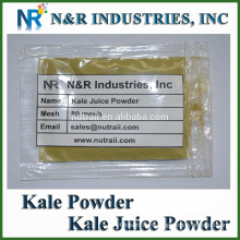 Powder Form Kale Juice Powder 80mesh and Supply other vegetable Juice Powders